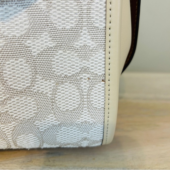 Coach Signature Jacquard Rogue 25 in Chalk/Ivory, NWT! - Picture 3 of 16
